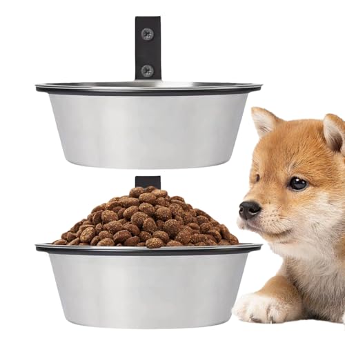 Hundefutternapf - Hundebecher Set Für Wandmontage,2 Stück Auslaufsichere Futterschale Für Katzen Mit Klappbarem Ständer Haustierzubehör Hundefutternapf - Hundebecher Set Für Wandmontage,2 Stück Auslaufsichere Futterschale Für Katzen Mit Klappbarem Ständer Haustierzubehör von Flkiglm