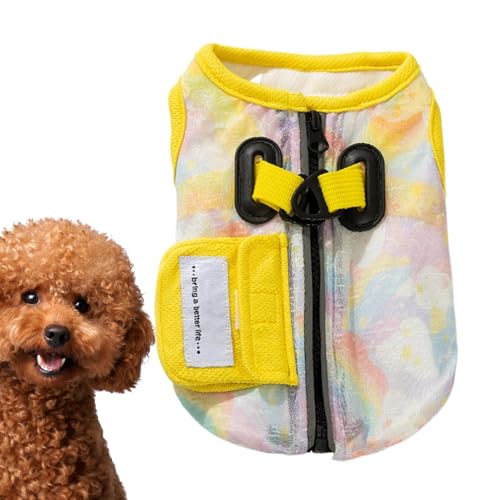 Kühlweste Für Hunde,Tierkühlkleidung Mit Atmungsaktivem Material - Leichte Ärmellose Haustierjacke Mit UV-Schutz Und Geschirrring Kühlweste Für Hunde,Tierkühlkleidung Mit Atmungsaktivem Material - Leichte Ärmellose Haustierjacke Mit UV-Schutz Und Geschirrring von Flkiglm