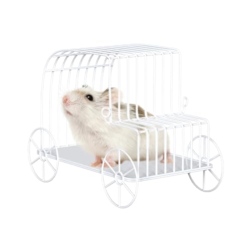 Meerschweinchen Hängematte - Eisendrahtgitter Hamster Spielzeug | Nesthaus Käfig für Schlafen Schaukeln Verstecken von Meerschweinchen Zwergkaninchen Zuckergleiter Eichhörnchen Training Kleintiere Meerschweinchen Hängematte - Eisendrahtgitter Hamster Spielzeug | Nesthaus Käfig für Schlafen Schaukeln Verstecken von Meerschweinchen Zwergkaninchen Zuckergleiter Eichhörnchen Training Kleintiere von Flkiglm