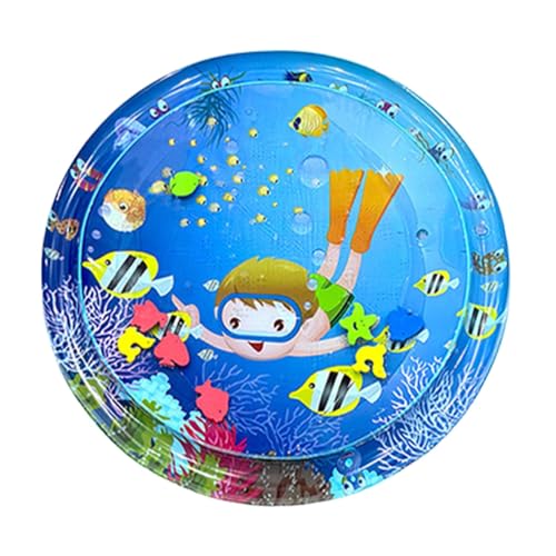 Wasserspielmatte für Katzen, Wassersensorische Spielmatte für Katzen, Katzen-Wasserspielmatte, Katzenspielzeug für gelangweilte Hauskatzen, Haustier-Spielmatte, interaktives Spielzeug für Katzen zum A Wasserspielmatte für Katzen, Wassersensorische Spielmatte für Katzen, Katzen-Wasserspielmatte, Katzenspielzeug für gelangweilte Hauskatzen, Haustier-Spielmatte, interaktives Spielzeug für Katzen zum A von Flkiglm