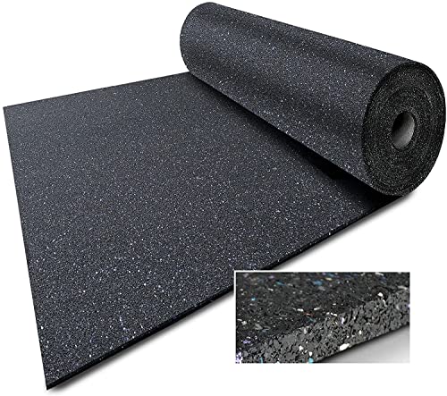 Stallmatte aus Gummigranulat | Stallboden | Leichte Verlegung & rutschfestes Liegen | Entlastung von Gelenken & guter Halt (Stärke: 1,0 cm, 400 x 125 cm) von Floordirekt