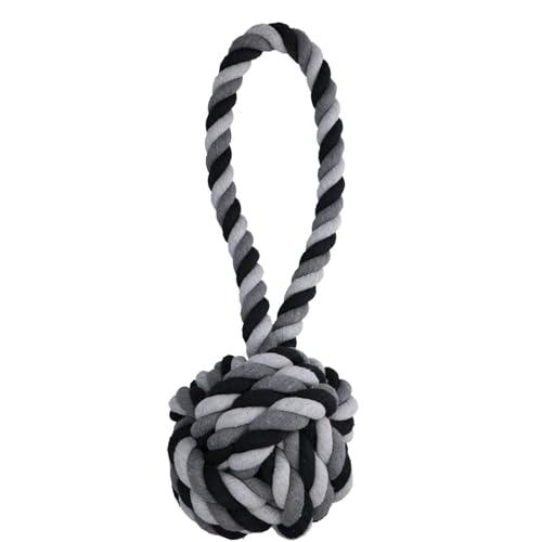 Floss Toss Extreme Rope Sling - Hundespielzeug - Floss Rope - 100% Baumwolle - Grau - Ø24 cm - 60 cm Floss Toss Extreme Rope Sling - Hundespielzeug - Floss Rope - 100% Baumwolle - Grau - Ø24 cm - 60 cm von Floss Toss
