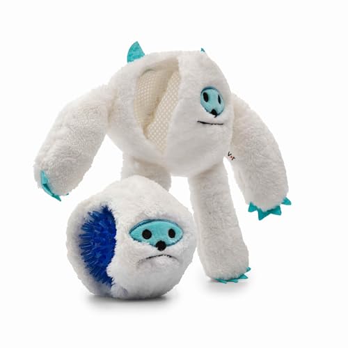 Flourish Pets 3-in-1 mehrschichtiges Kauspielzeug für aktive Hunde, ungiftig, BPA-frei, doppelt genäht, weiches Außenmaterial, langlebiges Plüschspielzeug, großes Yeti 27,9 cm Flourish Pets 3-in-1 mehrschichtiges Kauspielzeug für aktive Hunde, ungiftig, BPA-frei, doppelt genäht, weiches Außenmaterial, langlebiges Plüschspielzeug, großes Yeti 27,9 cm von Flourish