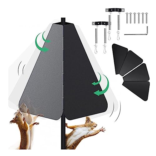 Flpeekash -EichhöRnchen-Schallwand, Durchsichtige Kuppel, EichhöRnchenschutz, VogelfuttersäUle, Regensicher, zum AufhäNgen Von VöGeln, Regenschutz von Flpeekash