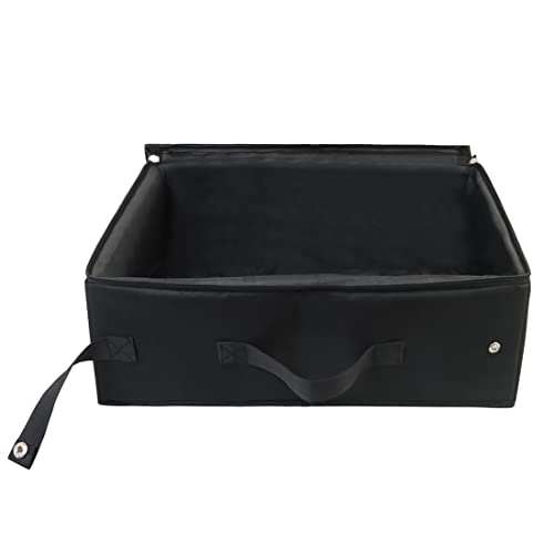 Flpeekash Wasserdichte tragbare WC-Reisebox, tragbare Box, faltbares Streu von Flpeekash