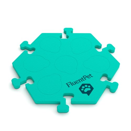 FluentPet HexTile Lernset für Hunde und Katzen, für bis zu 6 Knöpfe, weich, langlebig und rutschfest, Geschenk für Tierliebhaber, in 12 Farben erhältlich, Grün FluentPet HexTile Lernset für Hunde und Katzen, für bis zu 6 Knöpfe, weich, langlebig und rutschfest, Geschenk für Tierliebhaber, in 12 Farben erhältlich, Grün von FluentPet