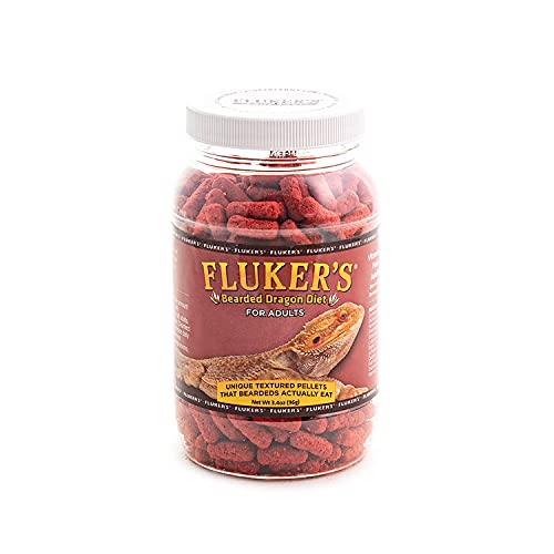 Fluker's Adult Bearded Dragon Food 3.4oz Digestible Animal And Plant Sources von Fluker's