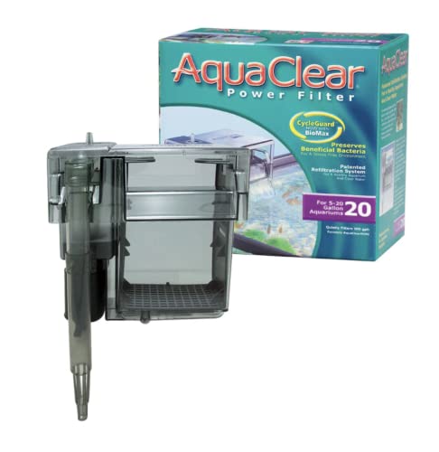 AquaClear Power Filter 20 Aquarien Außenfilter Clip-on- Filter, für Aquarien von 18L bis 76L, 6W AquaClear Power Filter 20 Aquarien Außenfilter Clip-on- Filter, für Aquarien von 18L bis 76L, 6W von Fluval