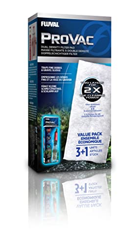 Fluval Pro Vac Ersatzfilterpatronen, 4 Stück (1er Pack) Fluval Pro Vac Ersatzfilterpatronen, 4 Stück (1er Pack) von Fluval