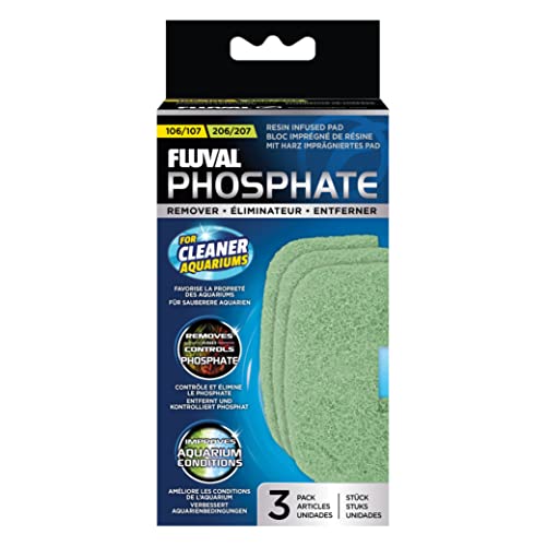 Fluval Phosphat Entferner, für Fluval Außenfilter 107 und 207, 3er Pack von Fluval