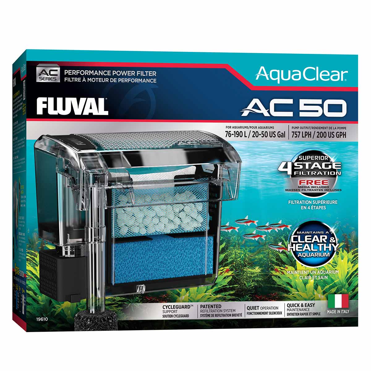 Fluval AC Series Hochleistungsfilter AC50 von Fluval