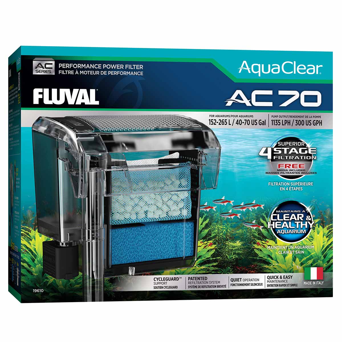 Fluval AC Series Hochleistungsfilter AC70 Fluval AC Series Hochleistungsfilter AC70 von Fluval