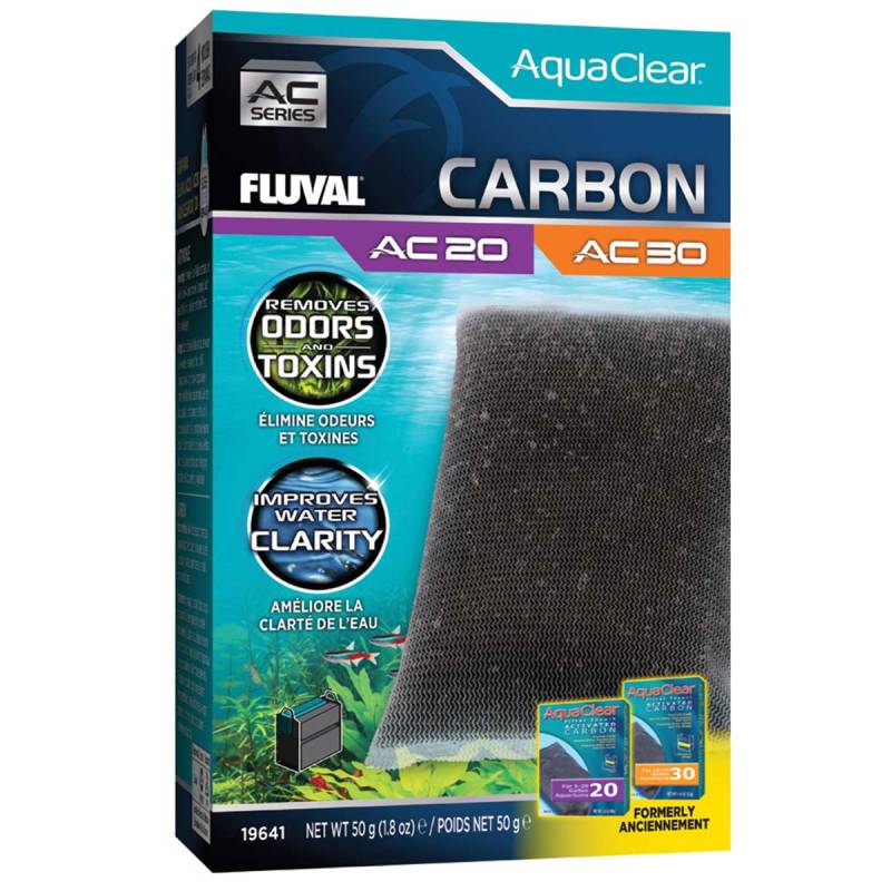 Fluval AquaClear Carbon Filtereinsatz AC20/30 von Fluval