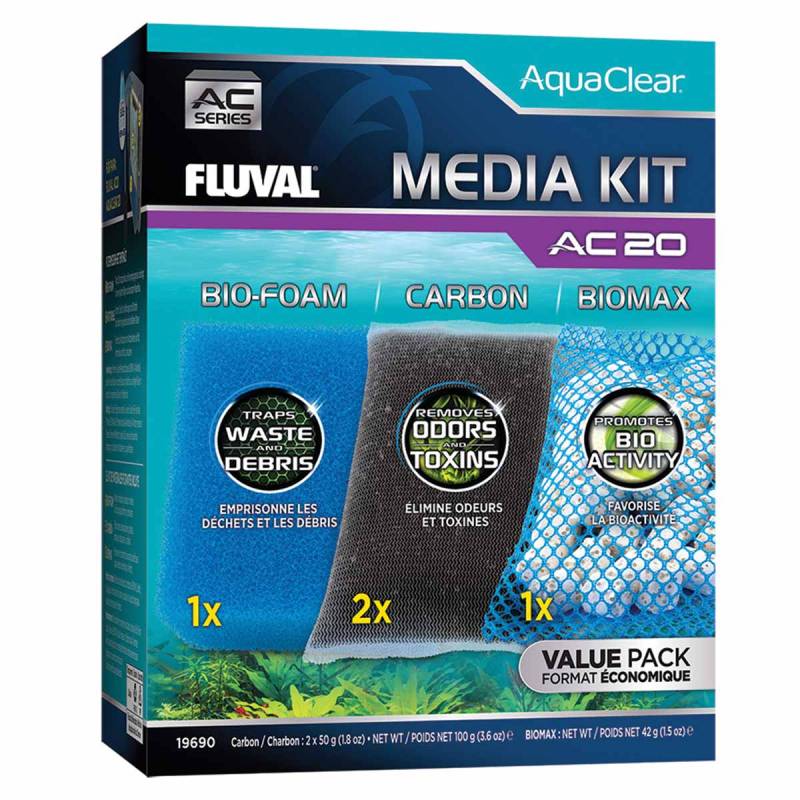 Fluval AquaClear Filtermedien-Set AC20 von Fluval