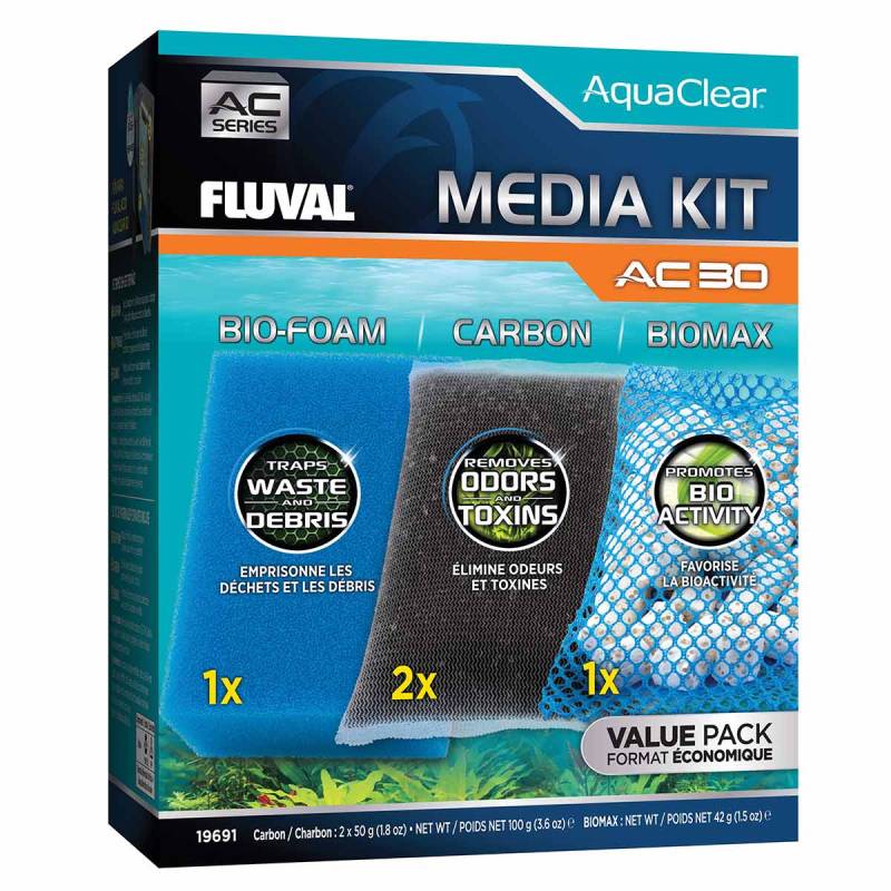 Fluval AquaClear Filtermedien-Set AC30 von Fluval