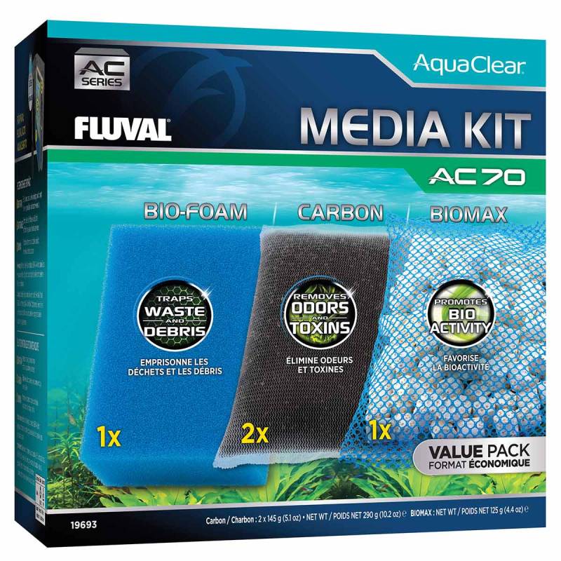 Fluval AquaClear Filtermedien-Set AC70 von Fluval
