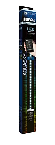 Fluval AquaSky 2.0, LED Beleuchtung fuer Suesswasser Aquarien, 99 - 130cm, 30W von Fluval