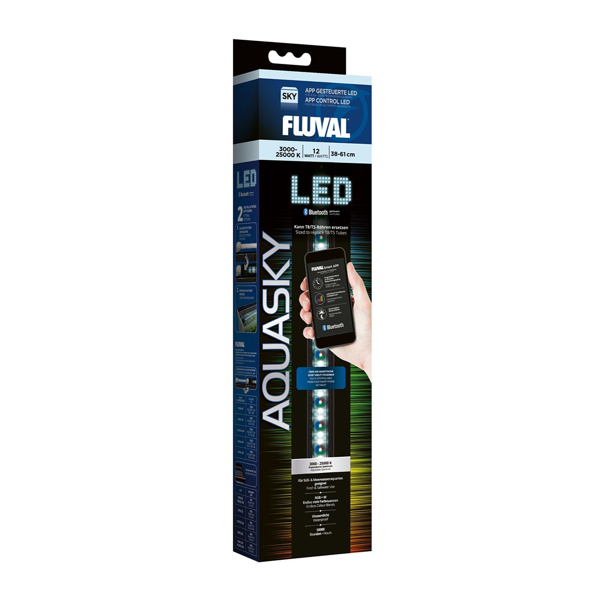 Fluval AquaSky LED 2.0 12W, 38-61cm von Fluval