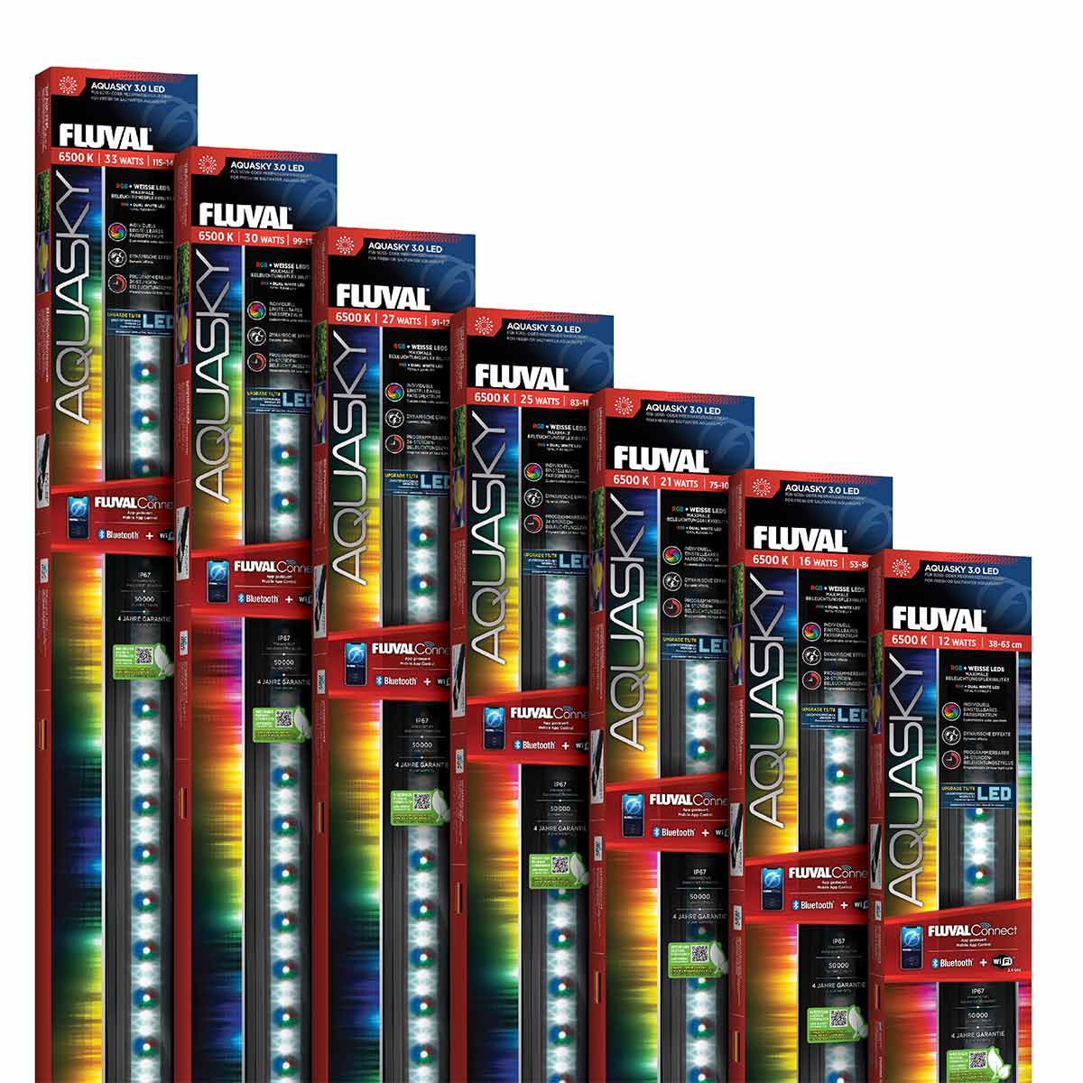 Fluval AquaSky LED 3.0 21W, 75-105 cm Fluval AquaSky LED 3.0 21W, 75-105 cm von Fluval