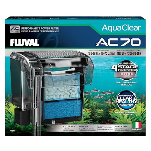 Fluval AquaClear AC70 Hochleistungsfilter, 152–265 l von Fluval