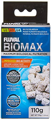 Fluval Biomax, Bio-Ringe mit einem komplexen Porensystem für Nutzbakterien, für die Fluval Innenfilter U2, U3 und U4, 110g Fluval Biomax, Bio-Ringe mit einem komplexen Porensystem für Nutzbakterien, für die Fluval Innenfilter U2, U3 und U4, 110g von Fluval