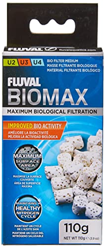 Fluval Biomax, Bio-Ringe mit einem komplexen Porensystem für Nutzbakterien, für die Fluval Innenfilter U2, U3 und U4, 110g von Fluval