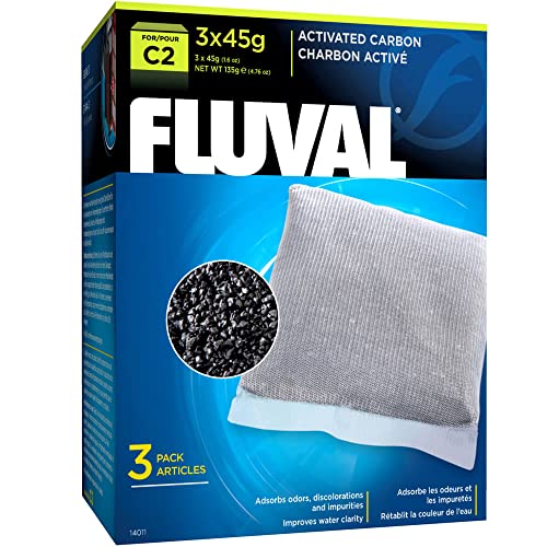 Fluval C2 Aktivkohlepatrone, 135g, 3er Pack Fluval C2 Aktivkohlepatrone, 135g, 3er Pack von Fluval