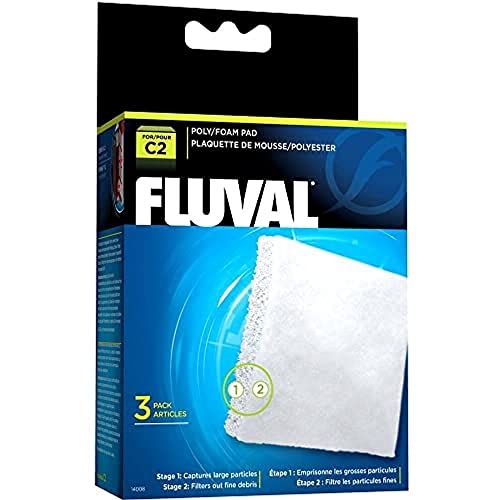 Fluval C2 Schaumstoff/Polypatrone, 3er Pack von Fluval