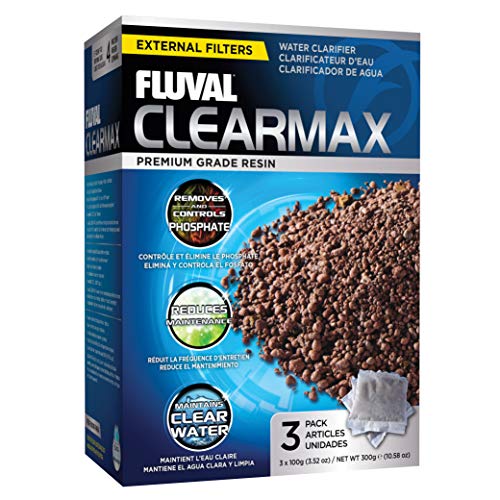 Fluval Clearmax Phosphatentferner, Premium-Harz zur Entfernung von Phosphat, Nitrit und Nitrat, 3 x 100g Fluval Clearmax Phosphatentferner, Premium-Harz zur Entfernung von Phosphat, Nitrit und Nitrat, 3 x 100g von Fluval