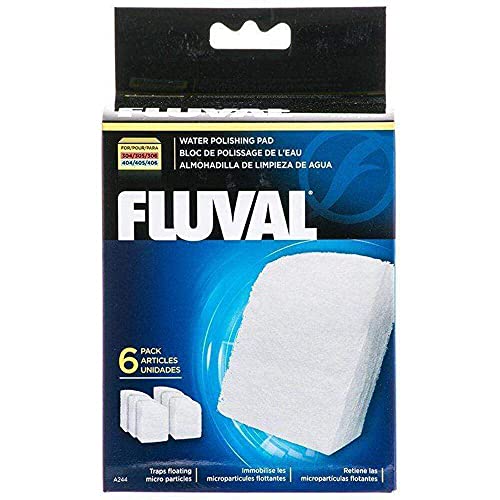 Fluval Feinfilterpads, für Fluval Außenfilter 304, 305, 306, 307, 404, 405, 406 und 407, 6er Pack Fluval Feinfilterpads, für Fluval Außenfilter 304, 305, 306, 307, 404, 405, 406 und 407, 6er Pack von Fluval