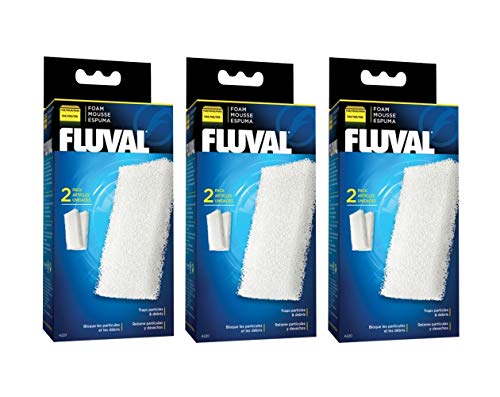 Fluval Filter-Schaumstoffblöcke, 104/105, je 2 Blöcke, 3 Stück Fluval Filter-Schaumstoffblöcke, 104/105, je 2 Blöcke, 3 Stück von Fluval