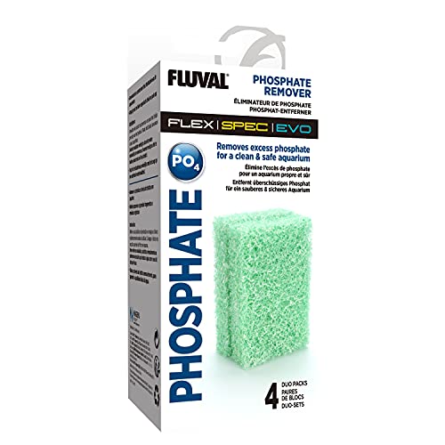Fluval Phosphat Entferner, für die Fluval Flex und Spec Aquarien, 4er Pack von Fluval