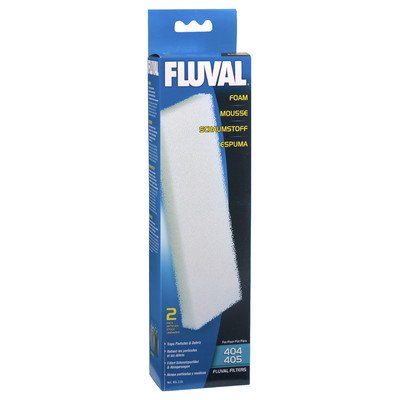 Fluval Filterschaumblock, 2 Stück, kompatibel mit 404/405 von Fluval