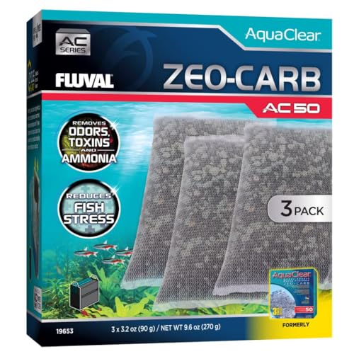 Fluval Nachfüllpack Zeo-Aktivkohle für Filter Rucksack für Aquarium AquaClear AC50, 3 Stück Fluval Nachfüllpack Zeo-Aktivkohle für Filter Rucksack für Aquarium AquaClear AC50, 3 Stück von Fluval