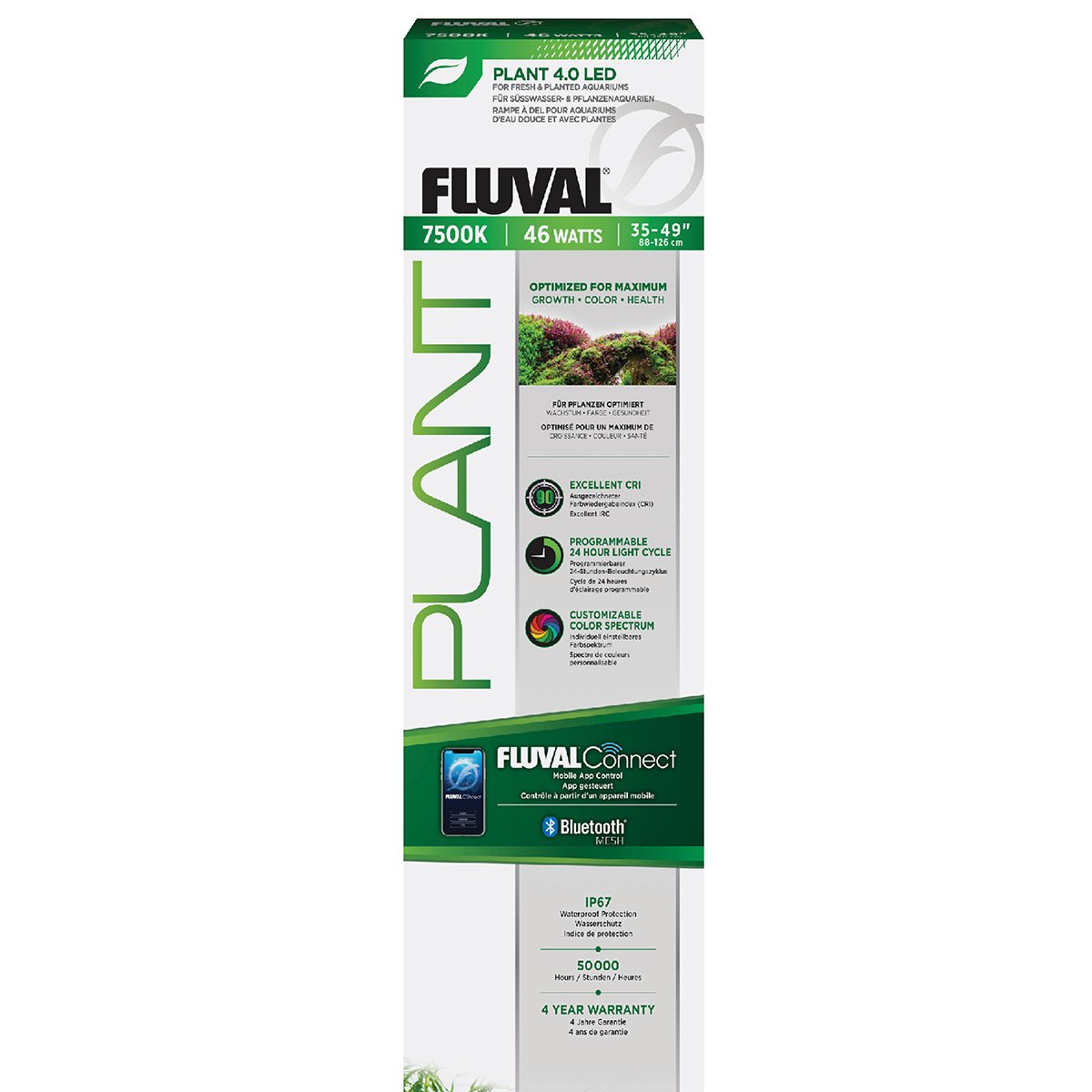 Fluval Plant 4.0 LED 46W, 88-126 cm von Fluval