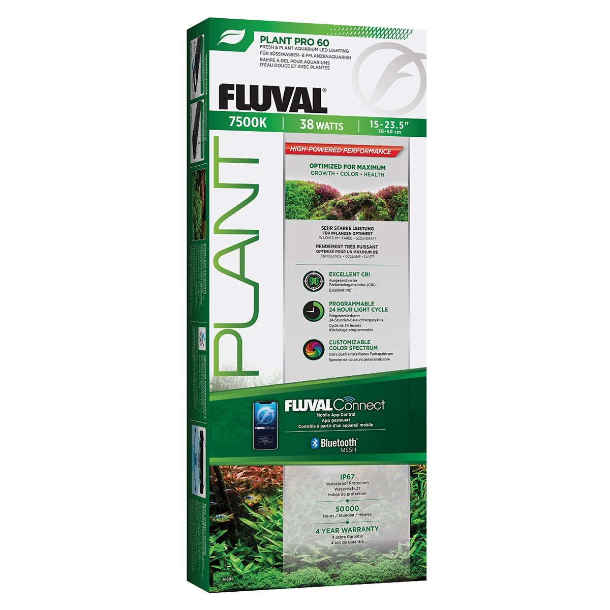 Fluval Plant Pro 4.0 LED 38W, 38-60 cm von Fluval