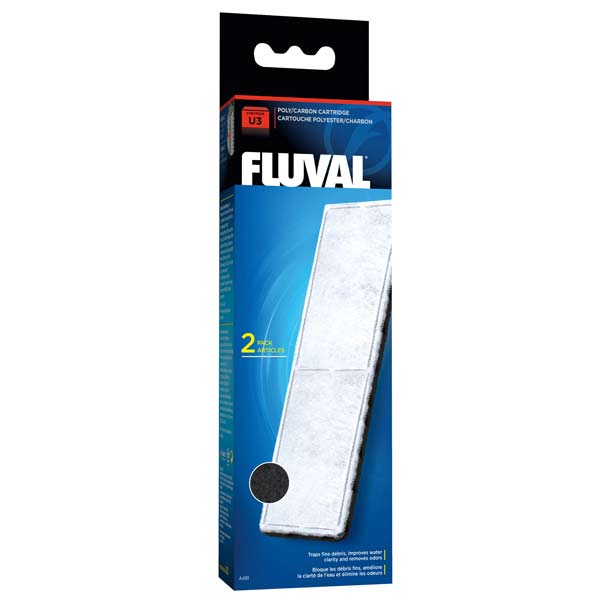 Fluval Poly-Aktivkohle-Filtereinsatz U-Serie U3 von Fluval