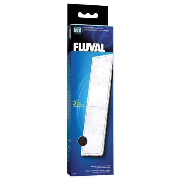 Fluval Poly-Aktivkohle-Filtereinsatz U-Serie U4 von Fluval