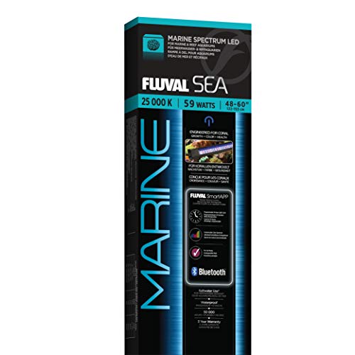 Fluval Sea Marine 3.0, LED Beleuchtung für Meerwasseraquarien, 118 - 153cm, 59W von Fluval