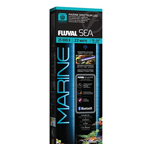 Fluval Sea Marine 3.0, LED Beleuchtung für Meerwasseraquarien, 38-61cm, 22W von Fluval