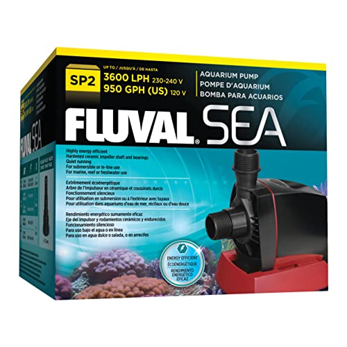 Fluval Sea SP2, Pumpe für Meerwasseraquarien, 3.960L/h von Fluval