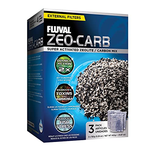 Fluval Zeo-Carb, Kombi-Filtermedium aus hochwertigen Kohlenhydraten, 450g Fluval Zeo-Carb, Kombi-Filtermedium aus hochwertigen Kohlenhydraten, 450g von Fluval
