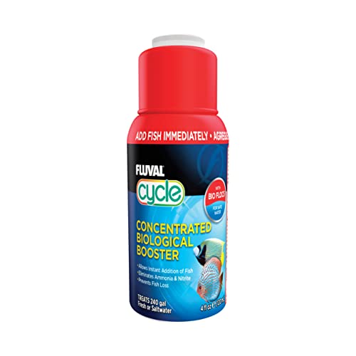 Fluval biologischer Wasseraufbereiter, kontrolliert Abfallstoffe, verringert den Wartungsaufwand an Kies und Filtern, für Aquarien, für Süß- und Meerwasseraquarien geeignet, 120ml Fluval biologischer Wasseraufbereiter, kontrolliert Abfallstoffe, verringert den Wartungsaufwand an Kies und Filtern, für Aquarien, für Süß- und Meerwasseraquarien geeignet, 120ml von Fluval