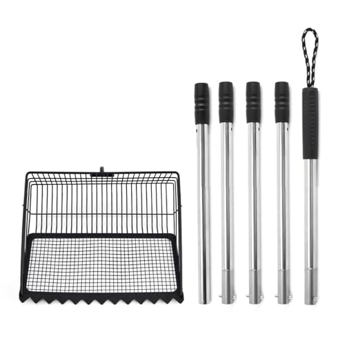 Fluxioxtna 5 Teil Erweiterbares Griffwerkzeug Mit Integriertem Anhang Für Einfache PET Und Geflügelentfernung Pet Scooper von Fluxioxtna