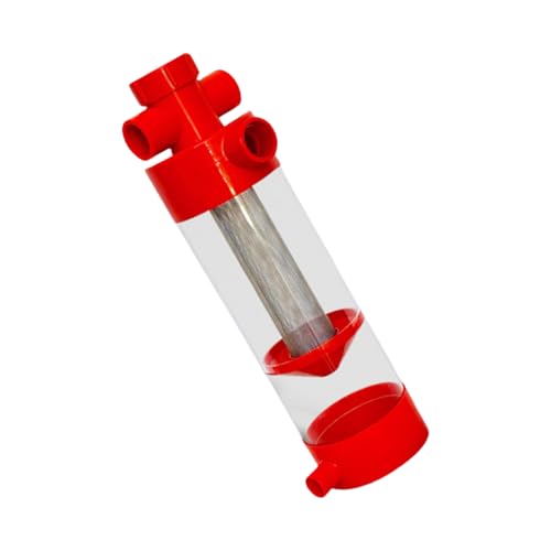 Fluxioxtna Professionelles Edelstahl Fisch Fäkalentfernung Für Salzwasserriffe Aquarium Teich Terrarium Paludarium Verbessert Wasserqualität Wartung von Fluxioxtna