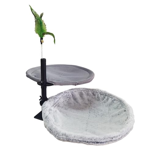 Verstellbare Katzen Hängematte Für Schreibtisch Platz Sparen Stahlrahmen Ergonomische Haustierbett Für Kleine Katzen Stahlrahmen Hängematte von Fluxioxtna