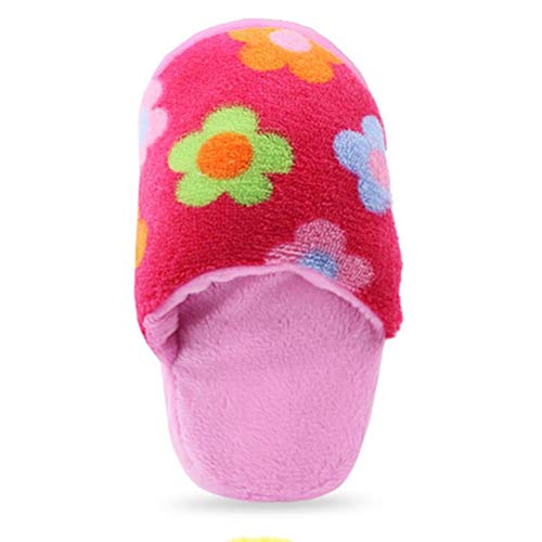 Flybloom Pet Chew Toys Vocal gestreifte Hausschuhe Toys Plüsch Hund Katze interaktiv beißen Toy Molar Toy Heimtierbedarf, Pink Flybloom Pet Chew Toys Vocal gestreifte Hausschuhe Toys Plüsch Hund Katze interaktiv beißen Toy Molar Toy Heimtierbedarf, Pink von Flybloom