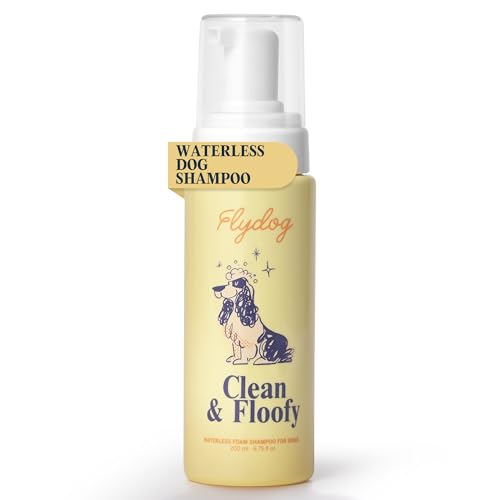 Clean and Floofy Trockenshampoo Hund - Ohne Ausspülen Hundeshampoo Gegen Geruch für Hunde und Welpen, Haustiere Trockenwasch Shampoo für bei Schmutz, Gerüchen, Pflegt und beruhigt das Fell Clean and Floofy Trockenshampoo Hund - Ohne Ausspülen Hundeshampoo Gegen Geruch für Hunde und Welpen, Haustiere Trockenwasch Shampoo für bei Schmutz, Gerüchen, Pflegt und beruhigt das Fell von Flydog