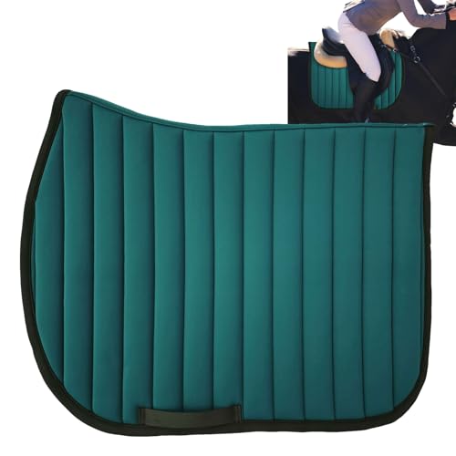 FmtwPhn Horse Sattle Pad Western, Pony Sattelpad - Sweat-Tailing Bequemes Sattelbrettpolster,Stylishequestrian Reitausrüstung für Anfänger -Enthusiasten -Profis von FmtwPhn