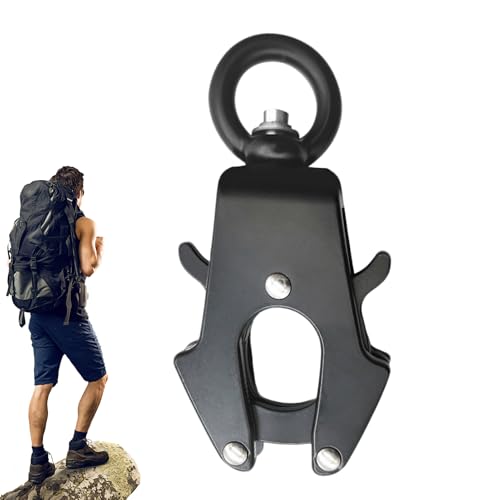 FmtwPhn Hunde -Leinenverschluss, Hunde -Leine -Schnapphaken - Froschclip 360 Grad Drehhund -Leinenverschluss,Zinklegierung Verriegelung Metallschnallen Hardware Haustier Vorräte zum, Klettern von FmtwPhn
